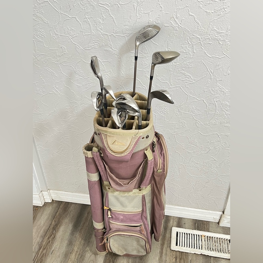 Kunnan Asymmetric Oversize Offset RH Irons and Woods Full Set Varioflex 6000 BAG